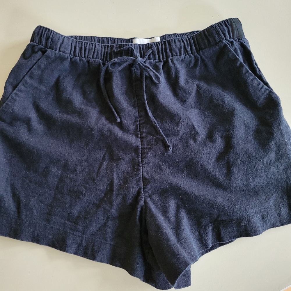 Abercrombie & Fitch Navy Drawstring Women’s Shorts